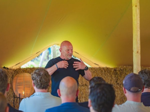 Lezing van voormalig recherchechef Sander Schaepman tijdens de Corporate Finance Day voor Bencis